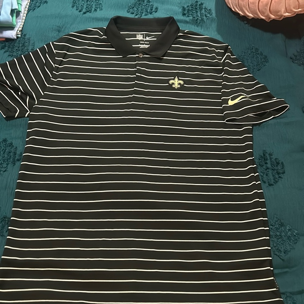Saints Nike draft fit size large like brand new